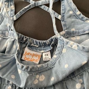 2 sleeveless summer dresses.  6X